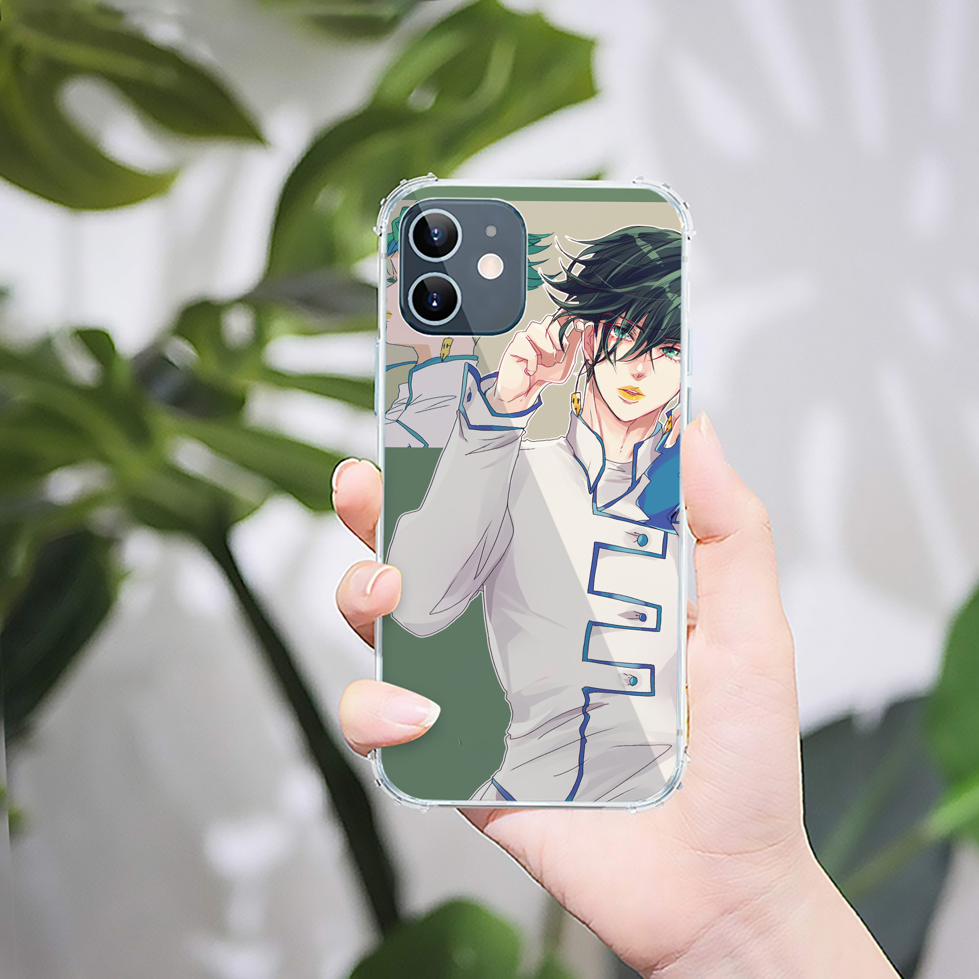 （画像用） ジョジョの奇妙な冒険 JoJo's Bizarre Adventure 【iPhone 12シリーズ対応】透明スマホケース（クリアソフトケース）